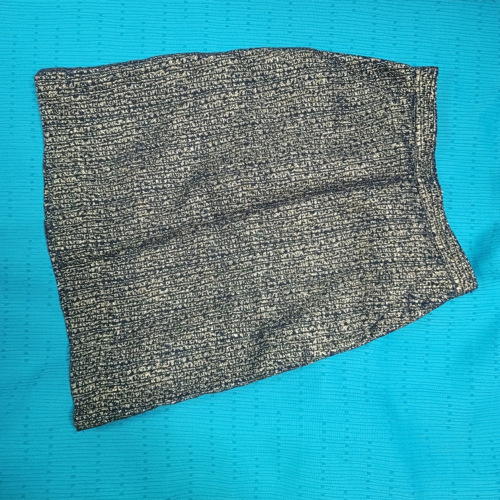 NWOT Tucker for target gold and blue skirt